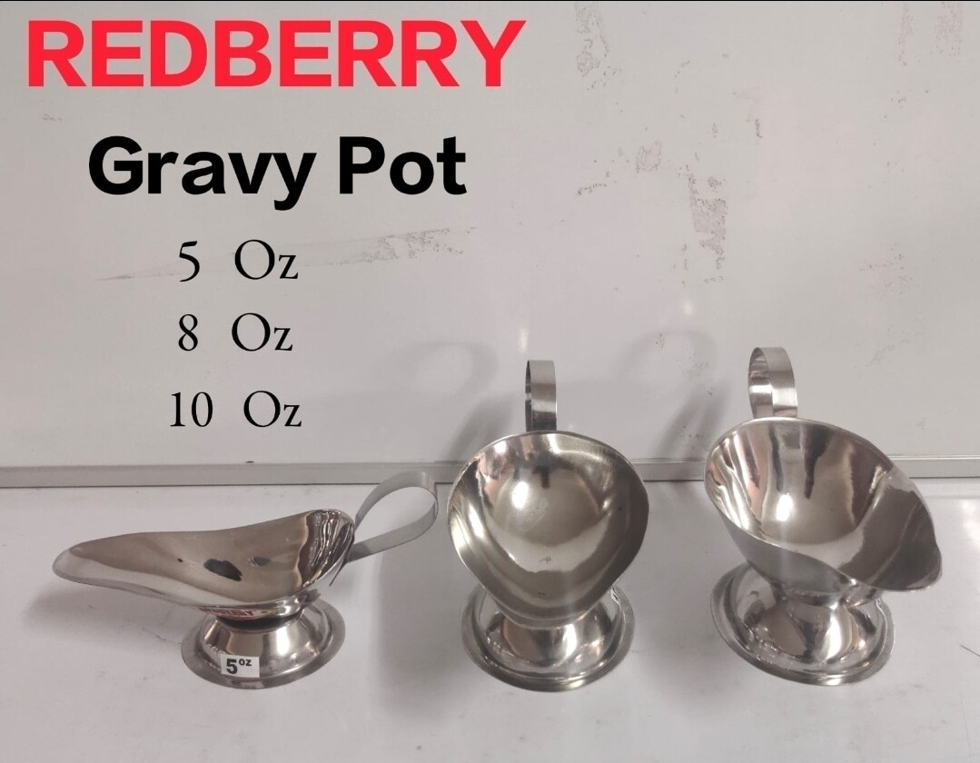 Redberry stainless steel soup gravy Large100z