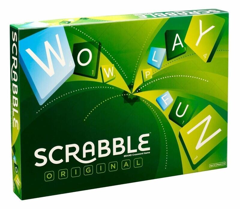 Mattel Scrabble Board Game, Word, Letters Game, Multi Colour SCRABBLEO