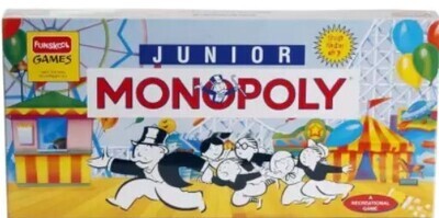 FUNSKOOL Junior Monopoly Money & Assets Games Board Game