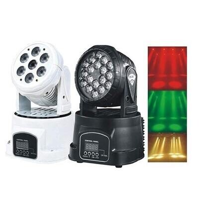 ​Win Win RGB stage light rotatable with digital display. Outdoor Waterproof Led Flat Par Light Event Lighting
