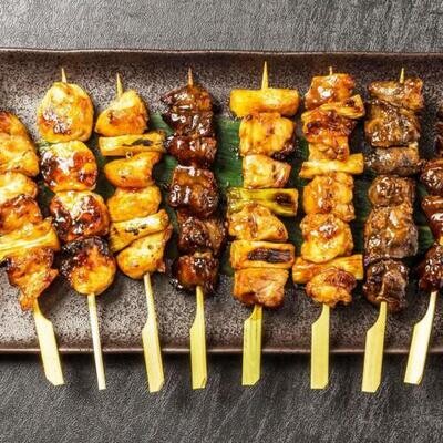 Sunpower Bamboo Paddle Skewers Barbecue Bamboo Skewers 18cm 100pcs (PSKEWER-18)