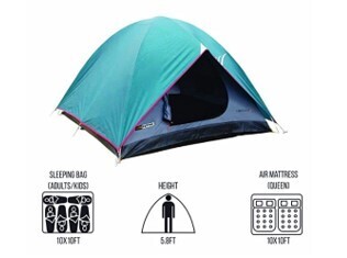 Automatic set up tent for 5-6 persons