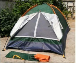 Camping tent 2 person single layers dome tent KS-90226