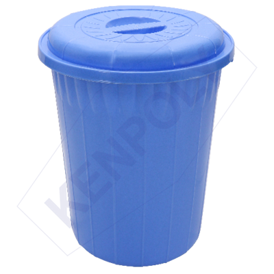 Kenpoly drum 120 H785 x Dia570 mm Capacity 120 Ltrs Can be used as dust bin. Blue