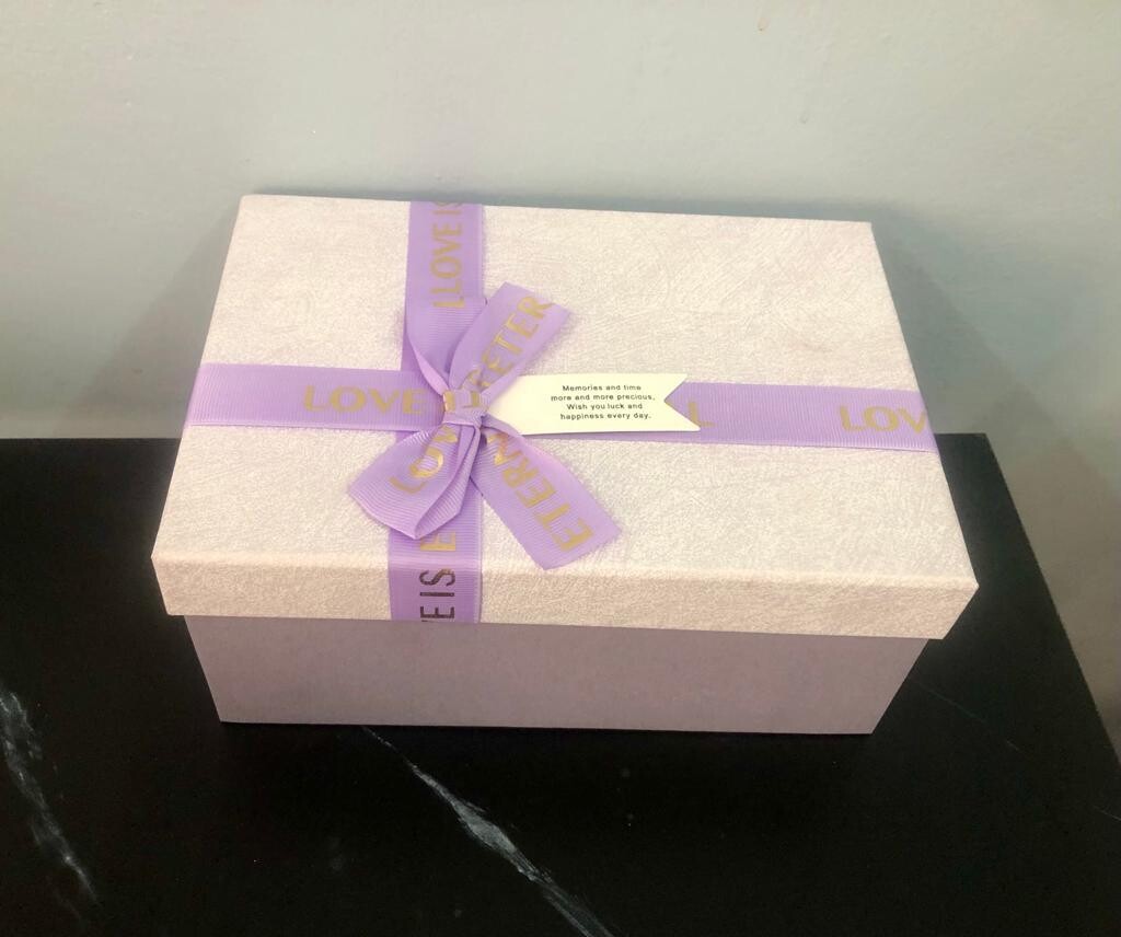 Gift Box with Lids for Presents,21.5x15.5x9cmMailing -Small Shipping, Party Favor, or Gift Boxes Bulk #1055