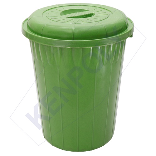 Kenpoly drum 120 H785 x Dia570 mm Capacity 120 Ltrs Can be used as dust bin. Green