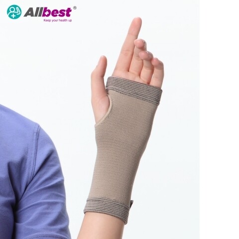 Duobest  ATW004 Bamboo Charcoal Wrist Palm Support. Beige