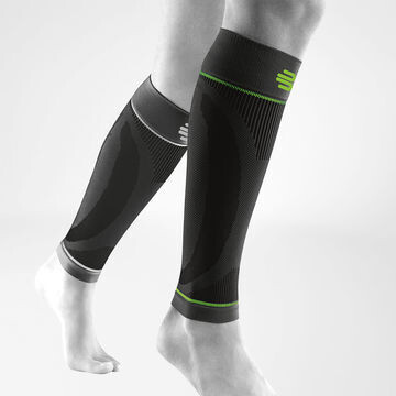 Sports Compression Socks Calf Muscle Sleeve Support - Black (Model: E4068)