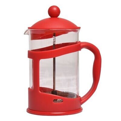 Experience Coffee Bliss: Bon Appétit 800ml Coffee Plunger for Perfect Brews (Red) 350ml French Press