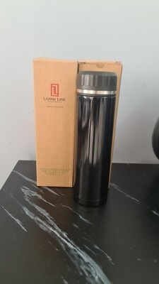 Living line one touch vacuum bottle flask 500ml black