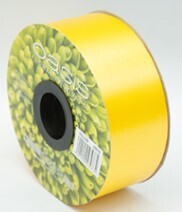 Poly Ribbon Satin-Snow Yellow 60014-YW
