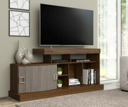 Everest TV Stand (804-8875) - Duna Satib TX/Carvalle TX
