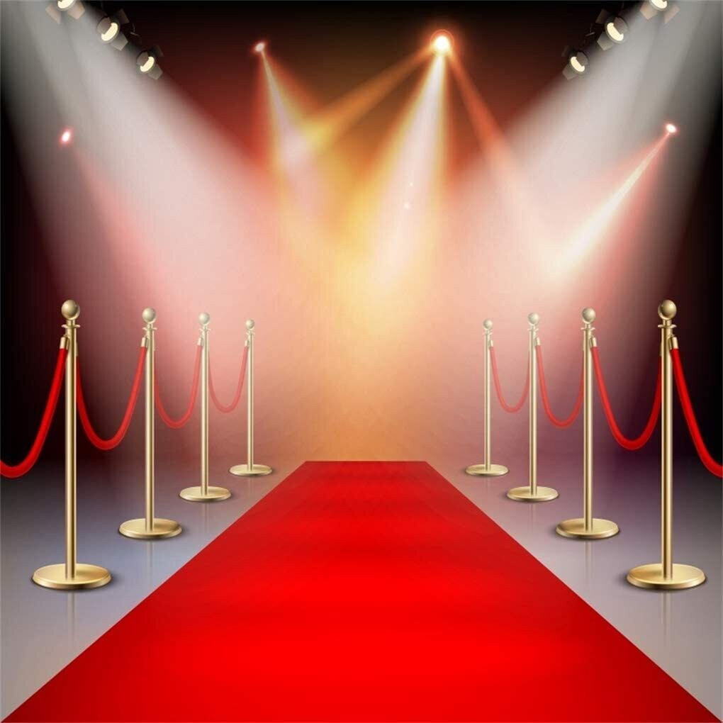 Photography Backdrop Stage Red Carpet| Background for Photo Shoots Luxury VIP Club Party Event Decoration Banner Adult Kids Photo Booth Vinyl Studio Props| Church Carpet  (per sqm)