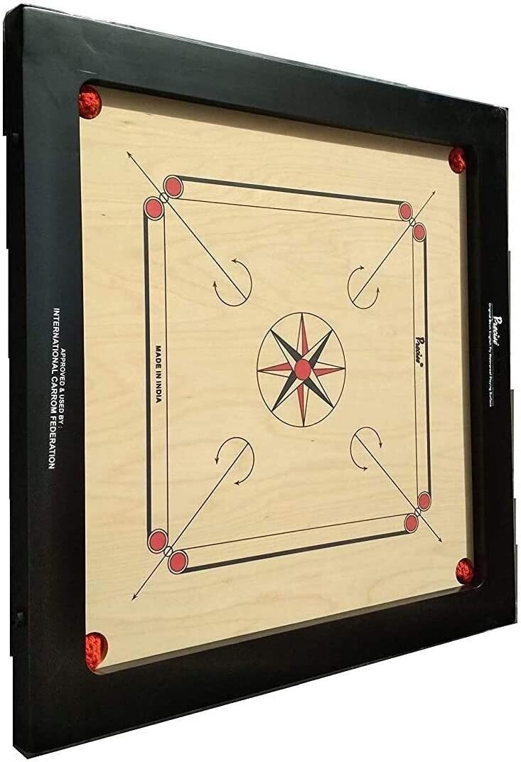 Carrom Board Champion Size 12MM, With Coins & Striker CARROM-CHAMP