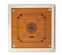 Carrom Board Popular (18X18) Inch, With Coins & Striker