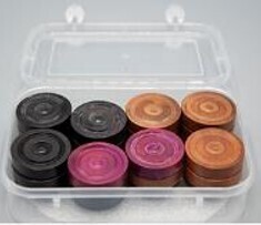 Carrom Coin In Transparent packet Star CARROMCOIN-STAR