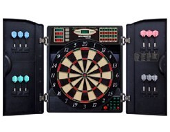 Harrows Dartboard With Cabinet, 2Sets Darts, Chalk, Duster And Score Boards