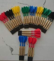 Brass Darts Set Of 3. Kwiz 30Gms