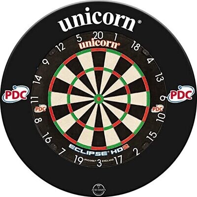 Unicorn Eclipse Pro2 Bristle Darts board Dart Board PDC Endorsed 79453