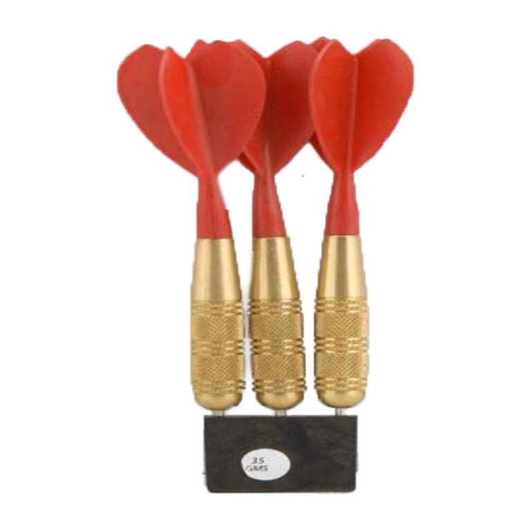 Brass Darts Set Of 3. Kwiz 28Gms