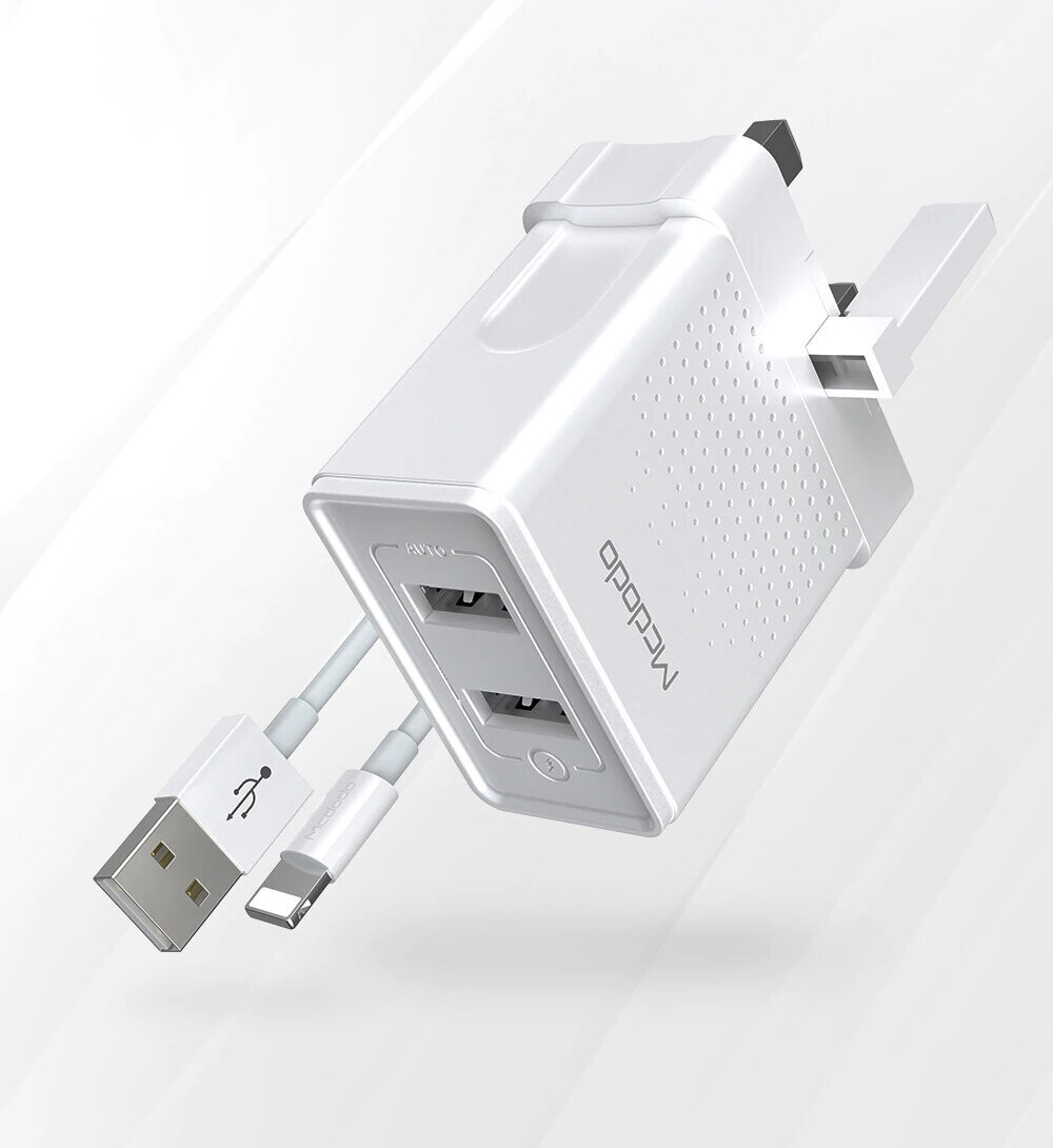 Mcdodo HCH-5720Flexible Double USB Charger