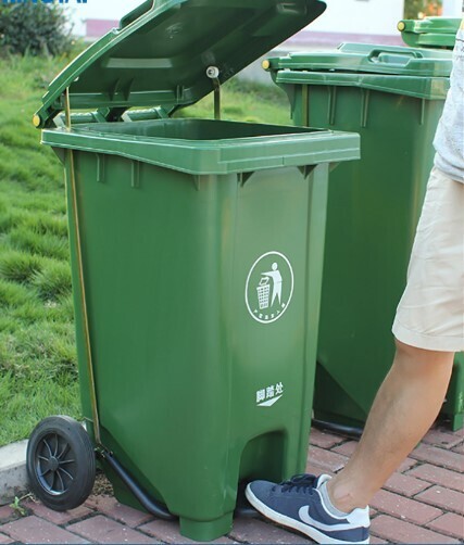 Bon appetit colour coded pedal bin 100Litres Green