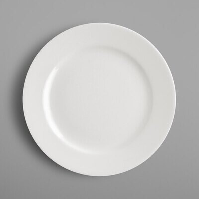 RAK Porcelain Neofusion 27cm flat coupe plate, WHITE