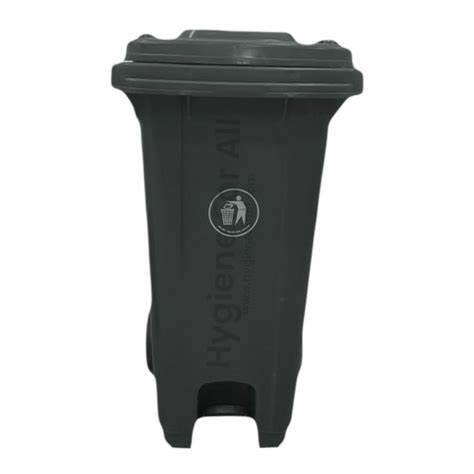 Bon appetit colour coded pedal bin 100Litres Black