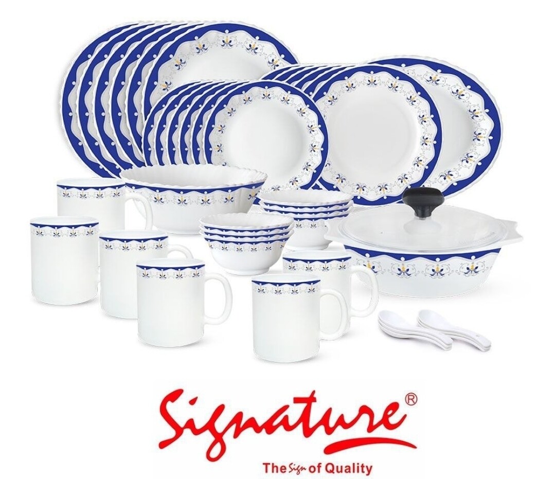 Signature 42pcs dinner set Royal Blue