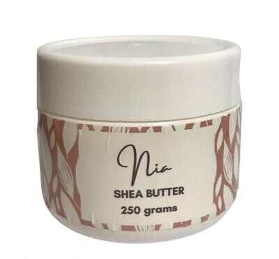 Nia Shea Butter 250gm moisturizes for 24hrs good for Normal Skin, Sensitive skin & Newborn skin