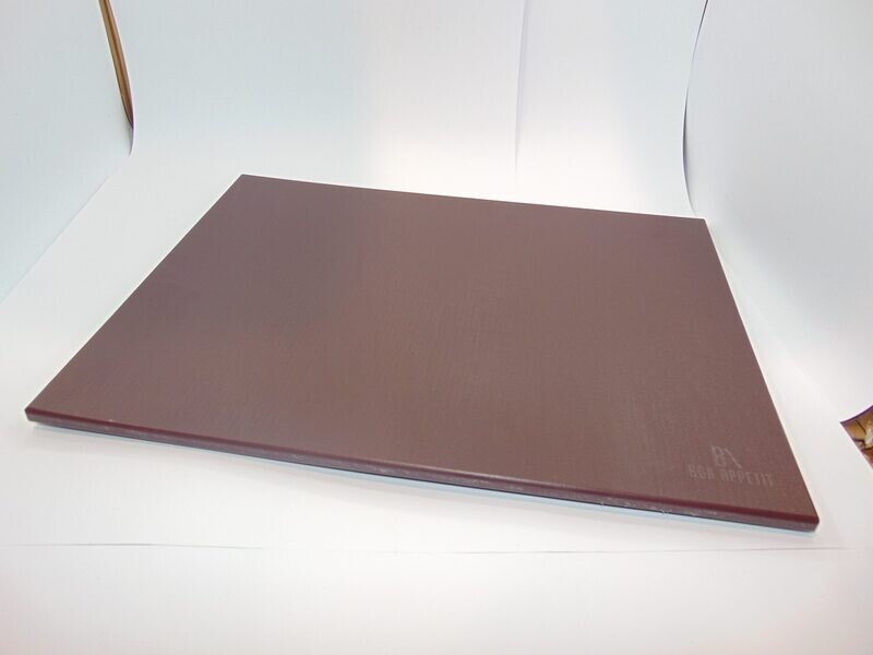 Bon Appetit Large commercial Chopping Board 50X38cm BROWN