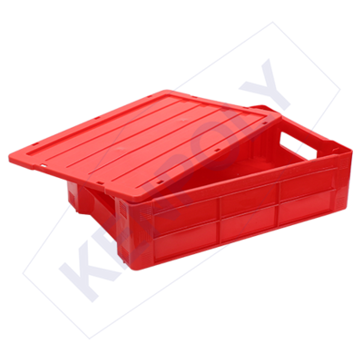 Kenpoly polystack crate 150 with lid