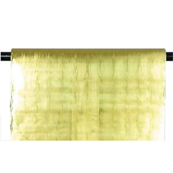 Gift wrapping paper embossed golden colour in roll foam 60X15cm