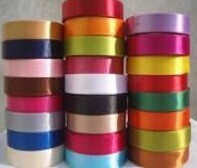 Satin Ribbon Width  1.25, 30 Yards/Roll WHITE A-12WE