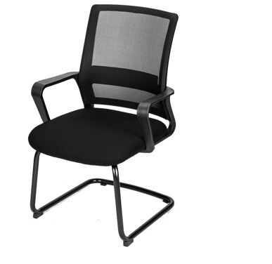 DELI E4500 Medium-Back Mesh Cantilever Visitor Chair