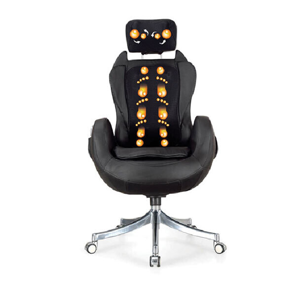 Professional massage durable leather chair  AM16502, COLOR BLACK