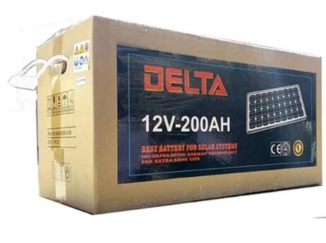 Delta sealed maintenance free battery S 12V-40AH 198X166X175MM 12V-40AH-DELTA