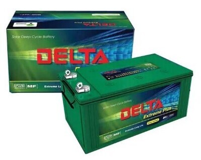 Delta deep discharge maintenance free solar application  battery  INV-12-150