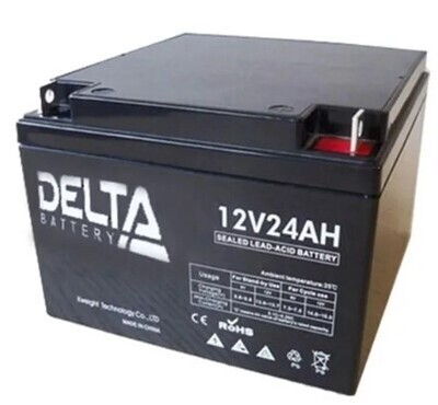 Delta sealed maintenance free battery 12V-26AH 166X175X125MM 12V-26AH-DELTA