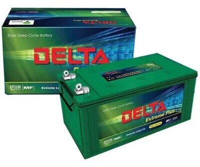 Delta solar deep discharge tubular battery S BTY 12V 200AH VIN200T