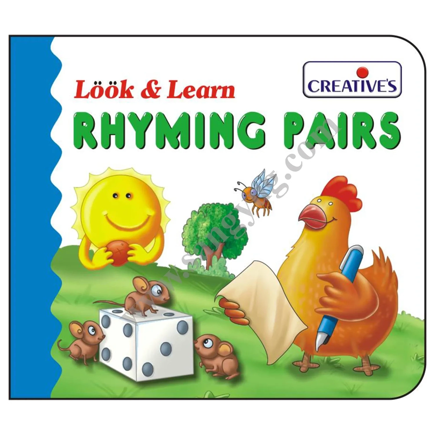 Creative look & learn board book - Rhyming pairs 556