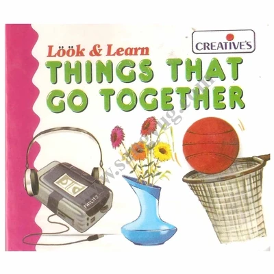 Creative look &amp; learn board book  - Things that go together  576