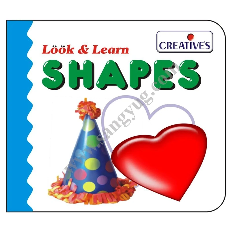 Creative look &amp; learn board book Shapes 516