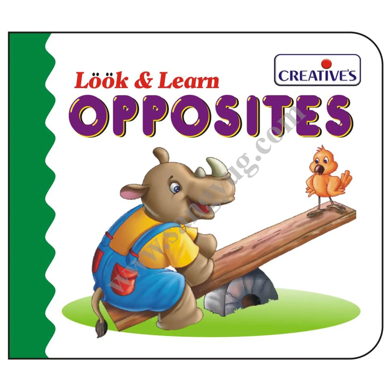 Creative look & learn board book - Opposites 526