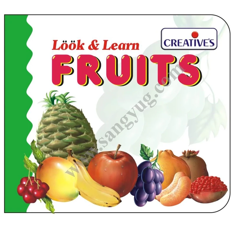Creative look &amp; learn board book- Fruits 517