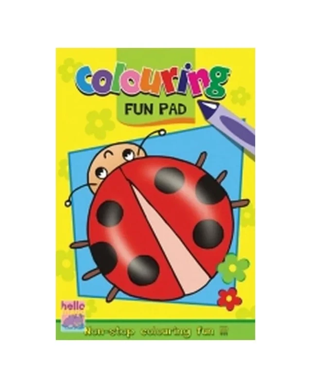 BOOK COLOURING FUN PAD HELLO FRIEND COL-009P