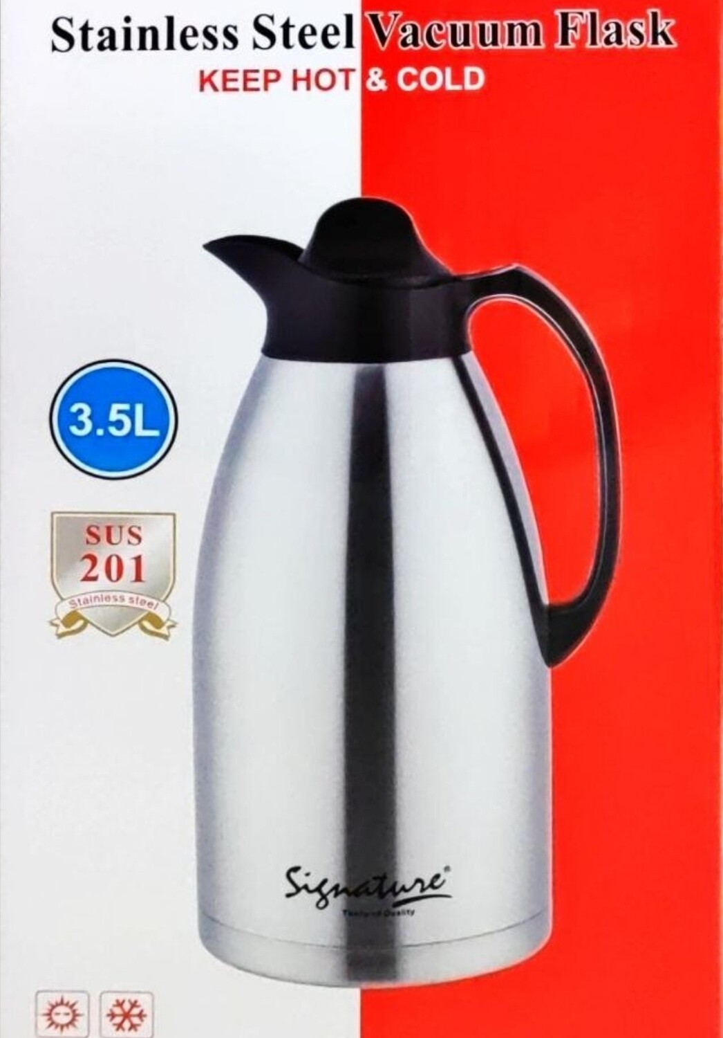Signature unbreakable vacuum flask 3.5L SG-35Q