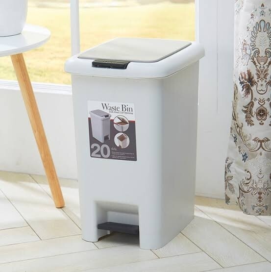 Bon Appetit Push &amp; Pedal Dustbin 15L
