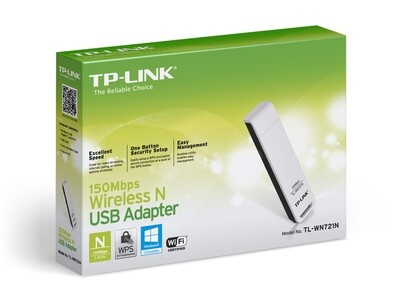 TP-Link TL-WN721N 150Mbps Wireless N USB Adapter