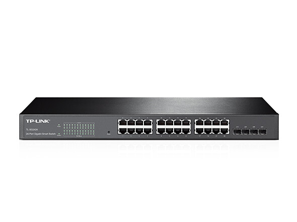 TP-Link TL-SG2424 24-Port Gigabit Smart Switch with 4 Combo SFP Slots